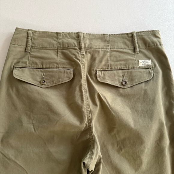 Polo Ralph Lauren Wide Leg Ankle Khaki Pants - Picture 6 of 9